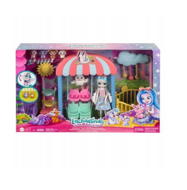 Mattel Παιχνίδι Μινιατούρα Enchantimals Παιδικός Σταθμός HLH23