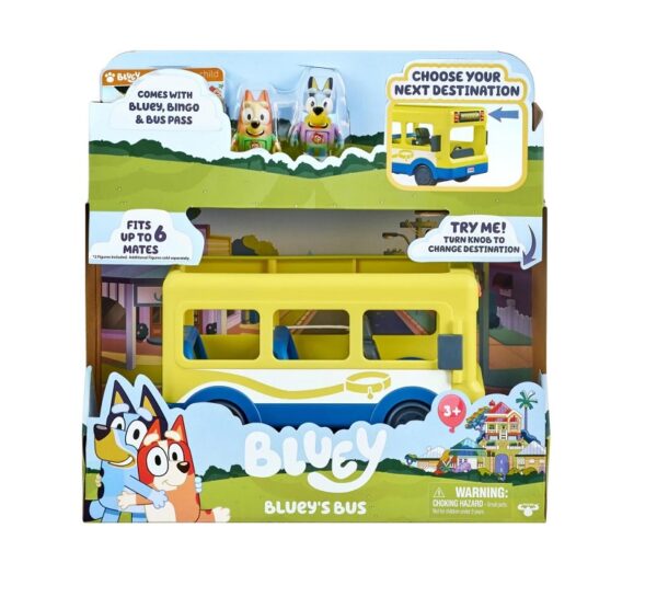 Giochi Preziosi Παιχνίδι Μινιατούρα Bluey Bus BLY39010