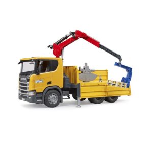 Χωματουργικό Scania Super 560R με γερανό & 2 παλέτες (#03551)