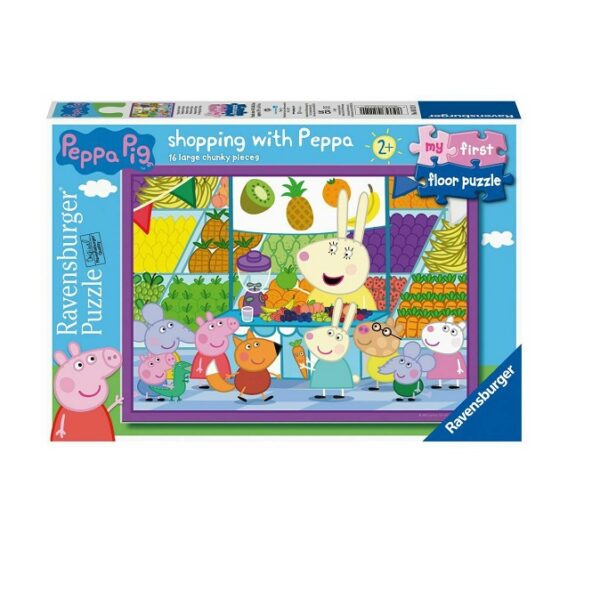 Παιδικό Puzzle Shopping with Peppa 16pcs  Ravensburger 05112