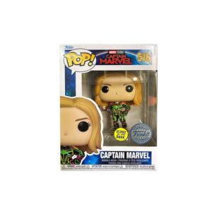 Funko Pop! Marvel: Captain Marvel - Captain Marvel 516 Glows in the Dark Special Edition (Exclusive)