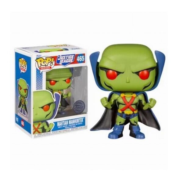 Funko Pop! Heroes: Justice League - Martian Manhunter 465 Special Edition (Exclusive)