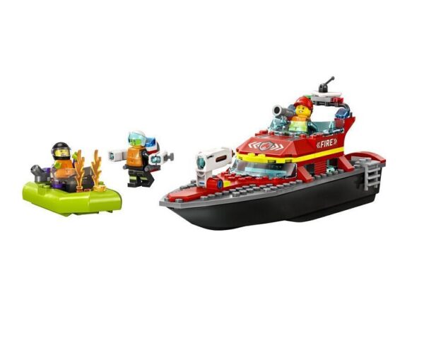 Lego City Fire Rescue Boat 60373 - Image 3