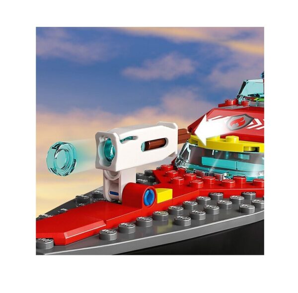 Lego City Fire Rescue Boat 60373 - Image 5
