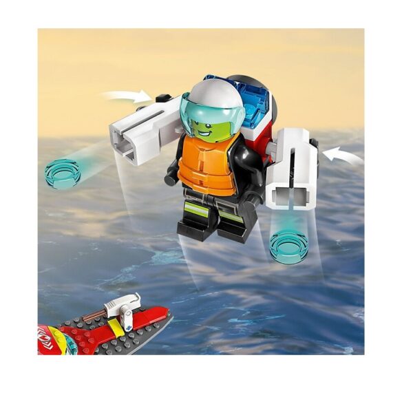 Lego City Fire Rescue Boat 60373 - Image 4