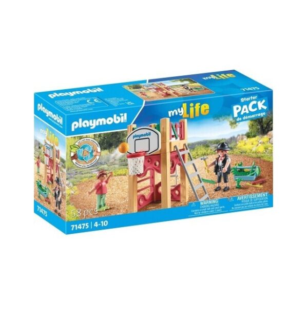 PLAYMOBIL CITY LIFE STARTER PACK ΕΡΓΑΣΙΕΣ ΕΠΙΣΚΕΥΗΣ ΠΑΙΔΙΚΗΣ ΧΑΡΑΣ (71475)
