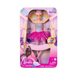 Mattel Κούκλα Barbie Dreamtopia Magic Light Ballerina  HLC25