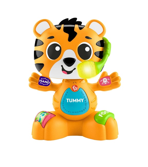 Fisher Price Βρεφικό Παιχνίδι Squad Τίγρης Ο Τραγουδιστούλης HYL08