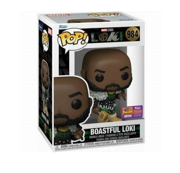 Funko Pop! Marvel: Loki - Boastful Loki 984 Bobble-Head Special Edition (Exclusive)