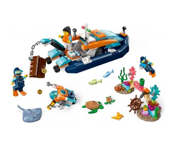 Lego City Explorer Diving Boat  60377 - Image 3