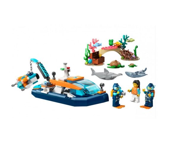 Lego City Explorer Diving Boat  60377 - Image 4