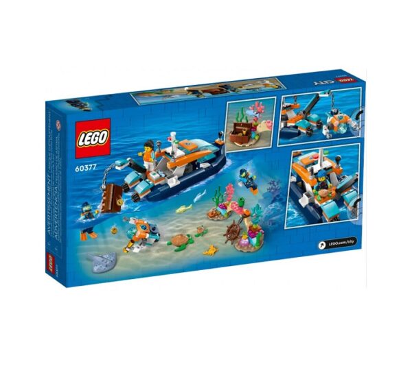Lego City Explorer Diving Boat  60377 - Image 2