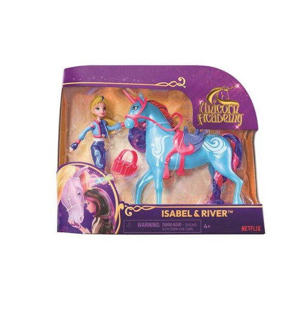 Spin Master Unicorn Academy Σετ Κούκλας Isabel & River 20149005