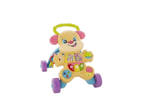 Fisher Price Laugh & Learn Εκπαιδευτική Στράτα Ροζ Σκυλάκι Smart Stages (FTC68) - Image 2
