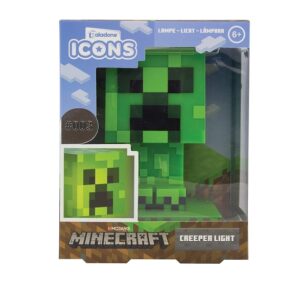 Paladone Παιδικό Διακοσμητικό Φωτιστικό Minecraft Creeper Πράσινο 10εκ. PP6593MCFV2