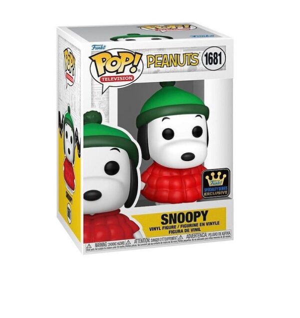 Funko Pop! Television: Peanuts - Snoopy in Coat 1681 Exclusive