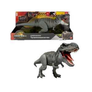 JURASSIC WORLD REBIRTH POWER DEVOUR - T-REX ΜΕ ΕΠΑΝΑΛΑΜΒΑΝΟΜΕΝΟ ΔΑΓΚΩΜΑ ΚΑΙ ΗΧΟΥΣ (JCH02)