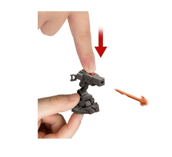 Jurassic World Rebirth Launch N Battle Vehicle with 1 Human & 1 Raptor Figure (JGB59) - Image 4